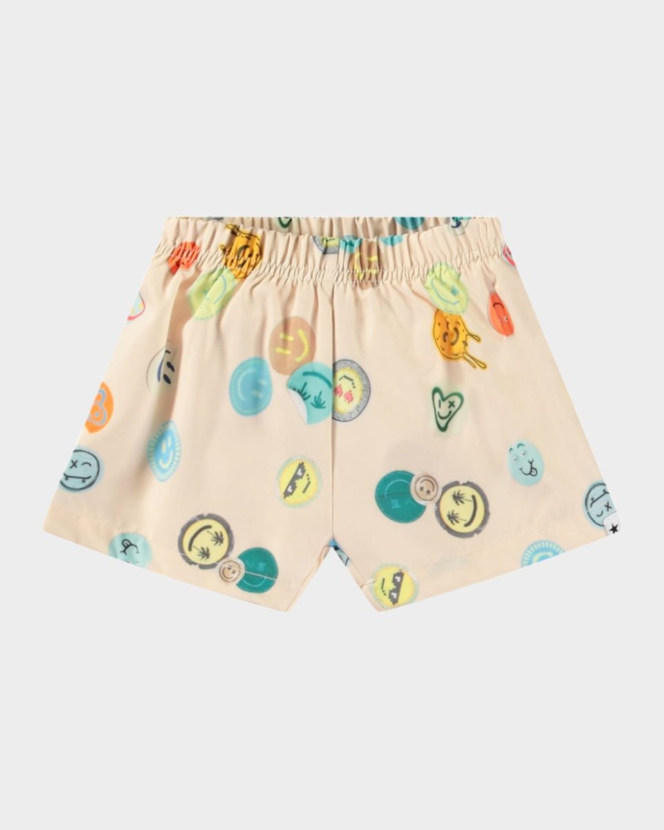 Boy's Newton Printed Shorts, Size 3M-24